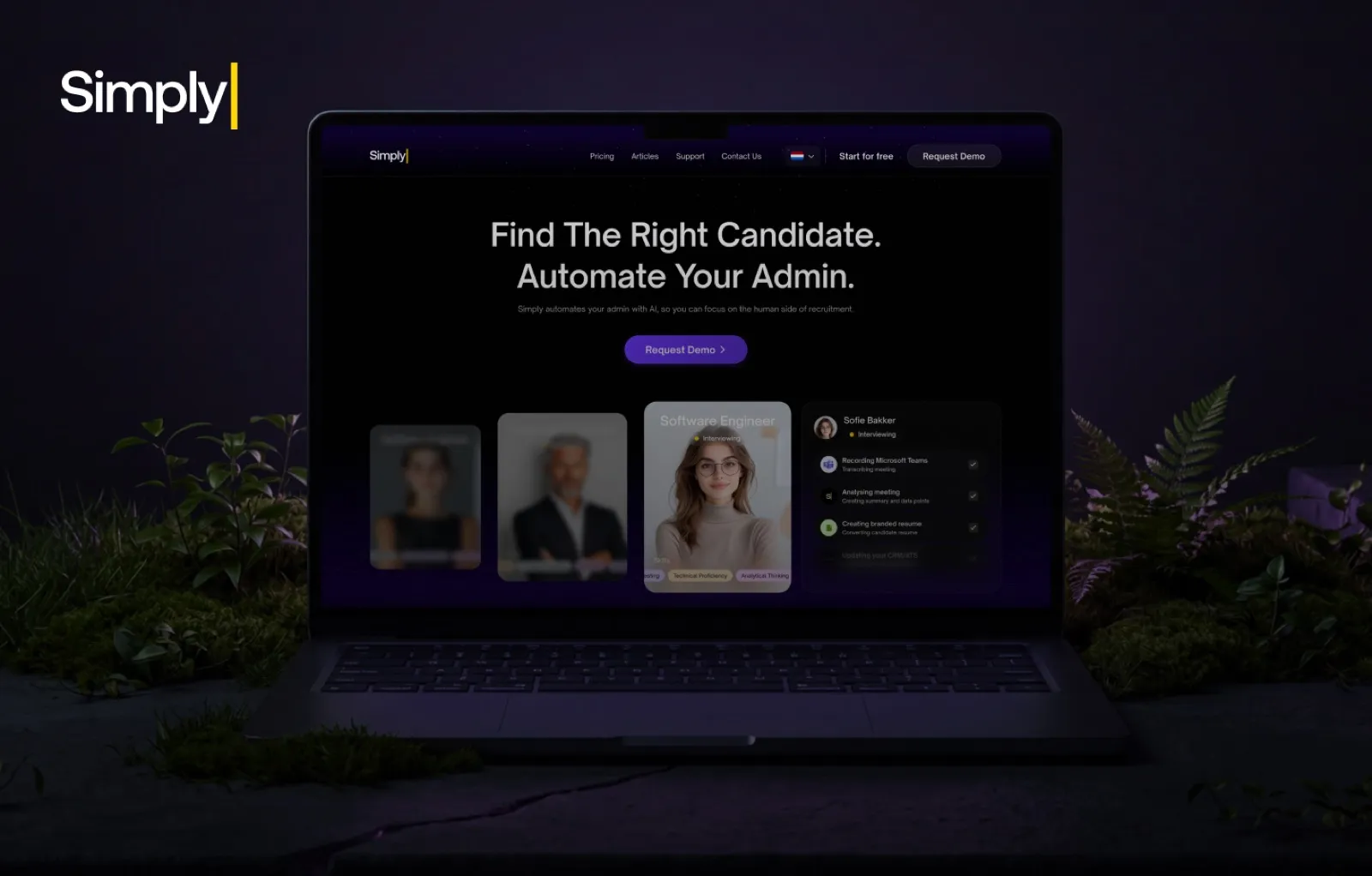 Simply, een AI-recruitmentplatform gebouwd door TopDevs