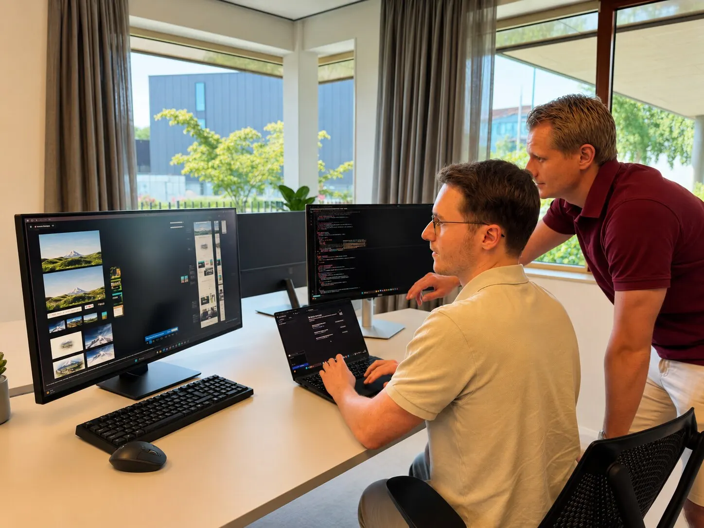 Samen aan code werken