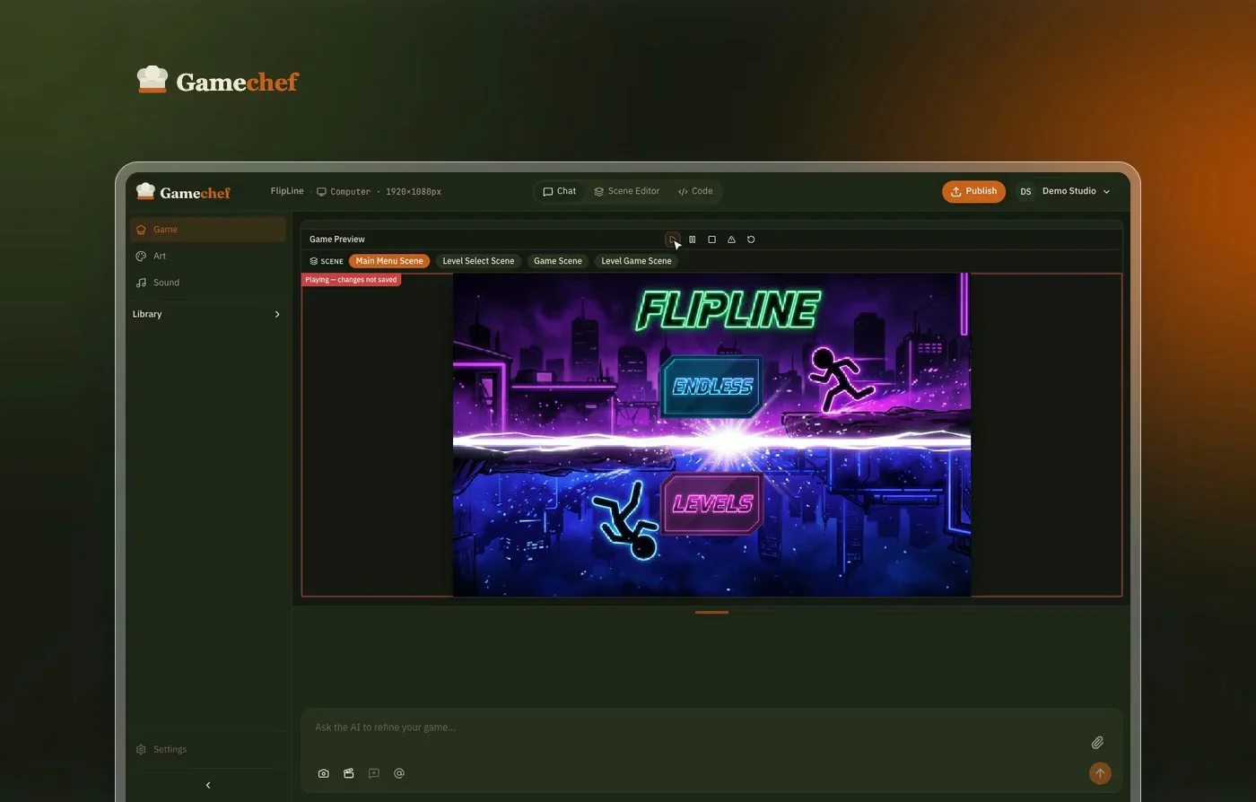Gamechef — AI-gamestudio