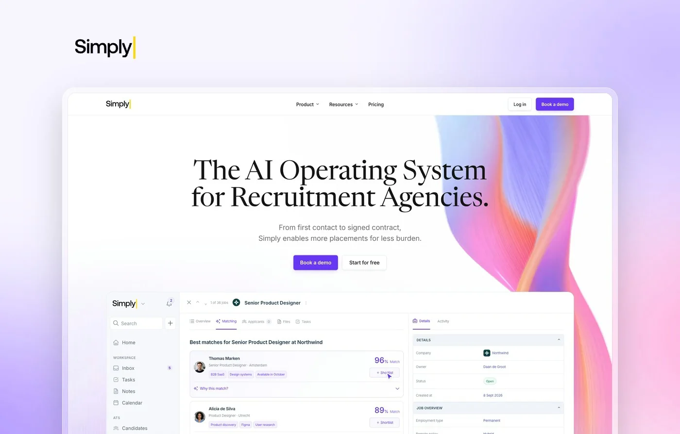 Simply - Website & Knowledge Base